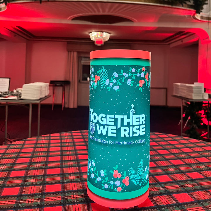 Illuminated Tube Centerpiece