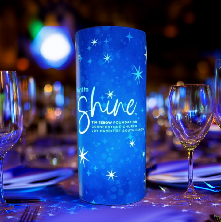 Illuminated Tube Centerpiece